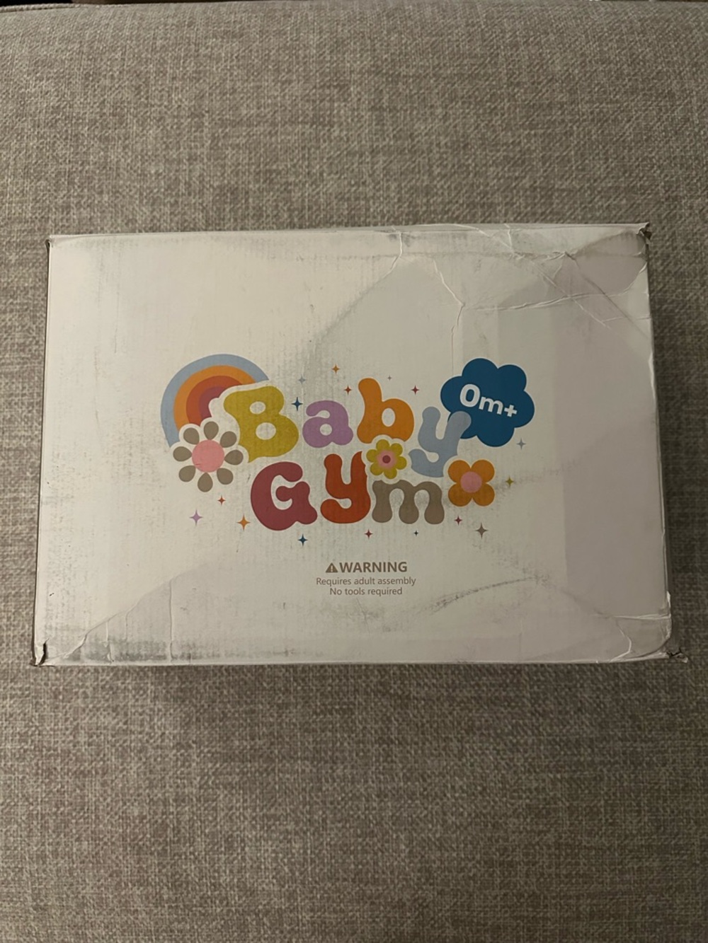 Baby Gym Infant Activity Set - White Box with Colorful Logo